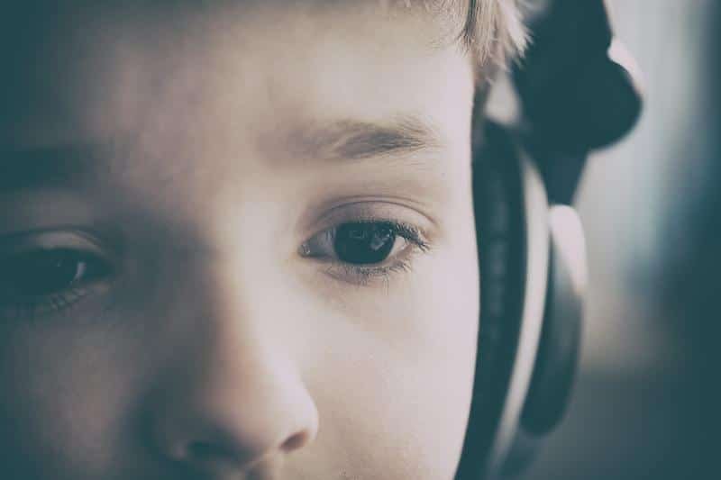 child, eye, focused