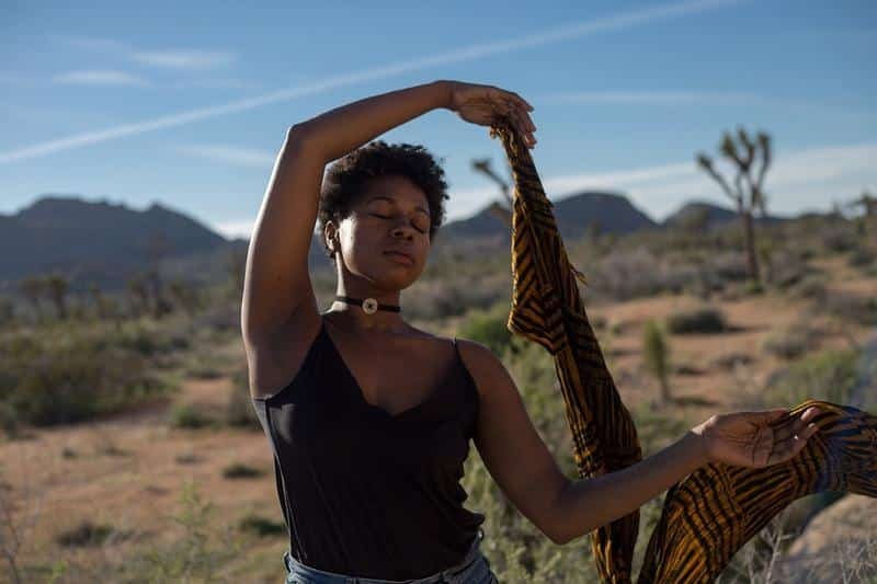 people, woman, meditation