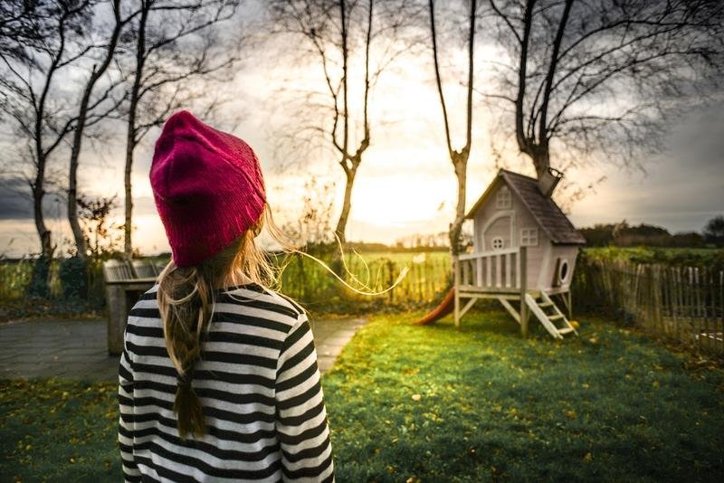 girl, nature, childhood
