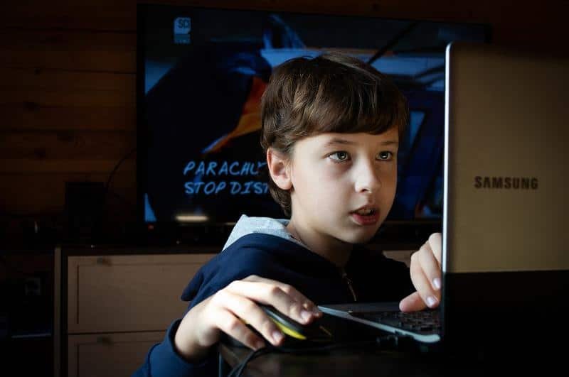 boy, the internet, online game