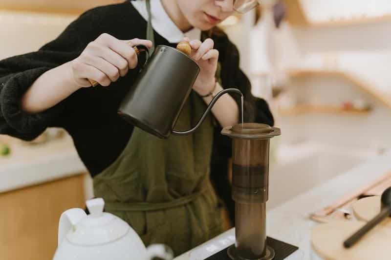 barista, coffee, preparation