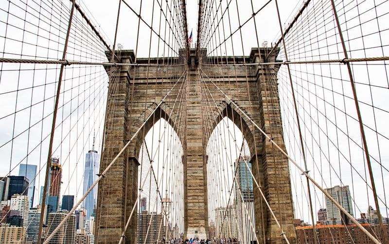 brooklyn bridge, new york, bridge