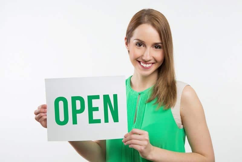 company, model, woman