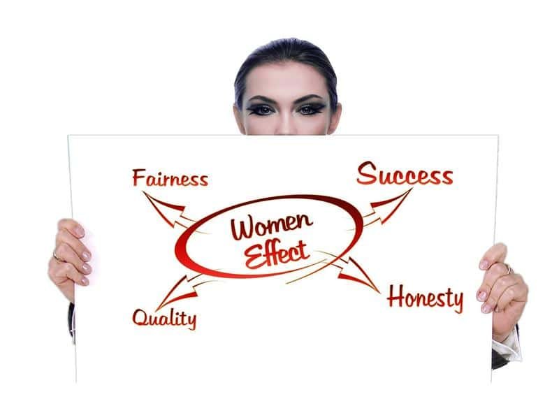 woman, business world, head