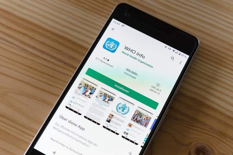who, app, android