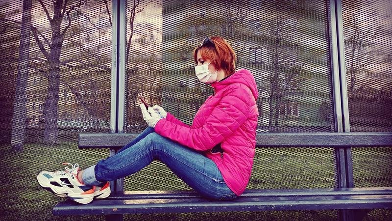 doctor mask, virus, safe woman