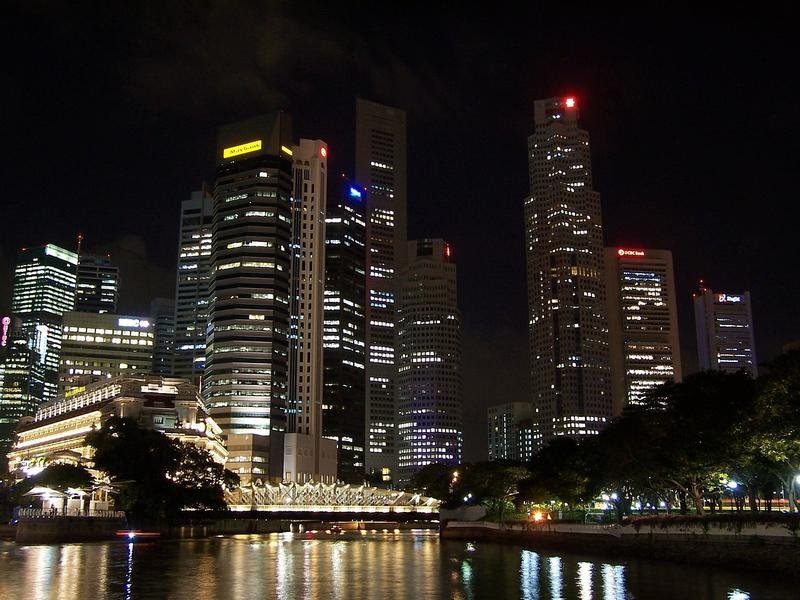 night, city, city at night