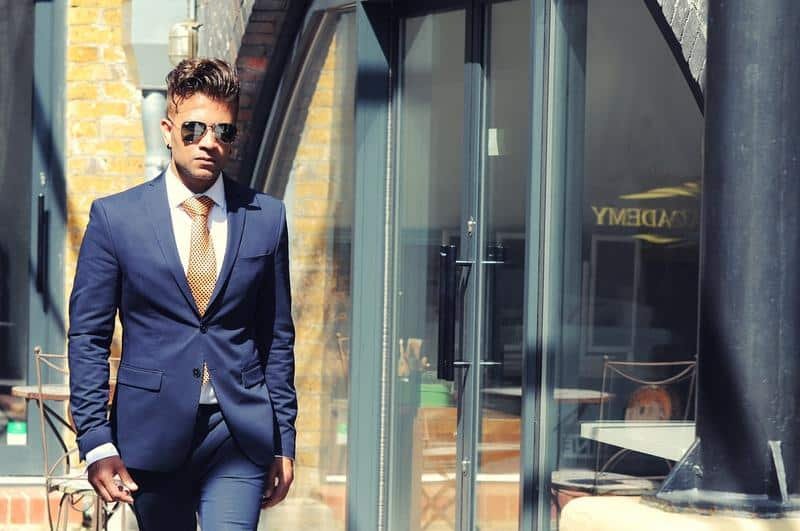 man, suit, the man
