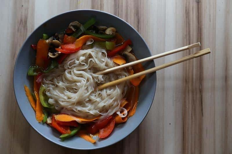 soup, orient, vegan