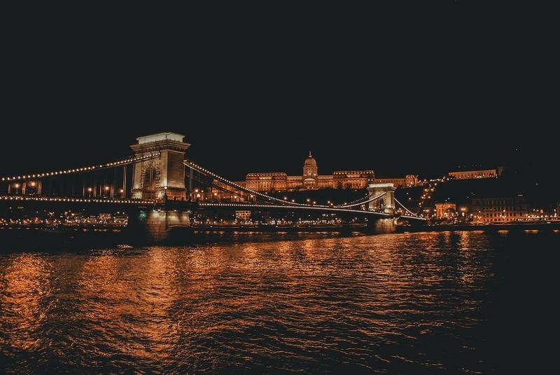 budapest, europe, night