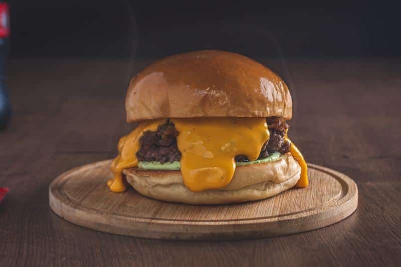 beef, bread, burger