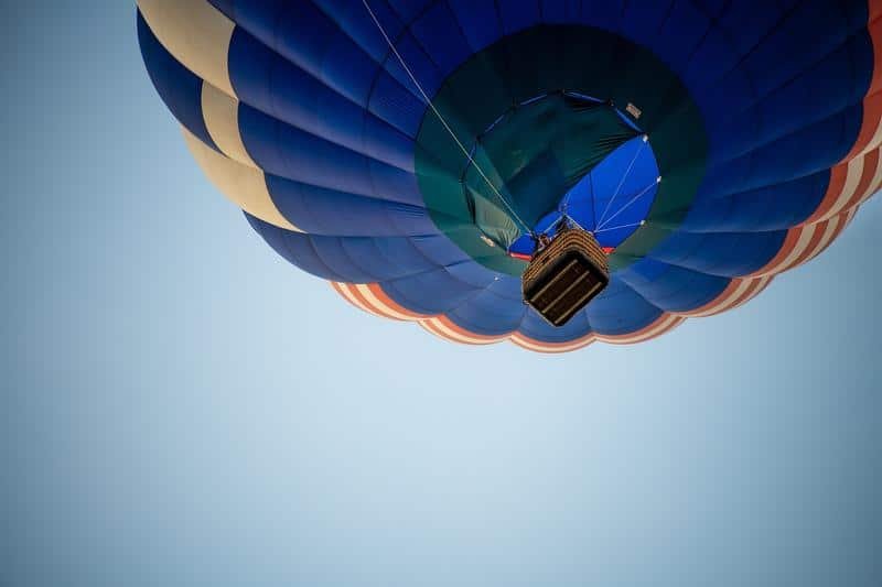 hot air balloon, flight, adventure