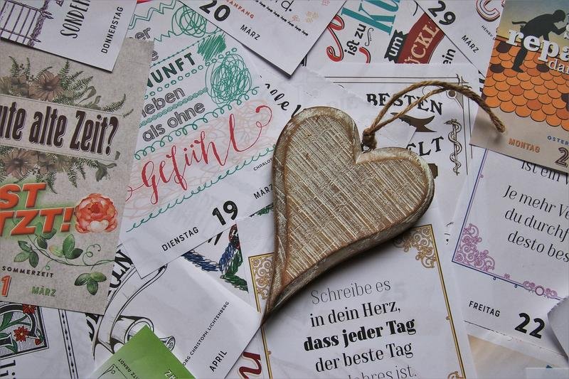 heart, motto, planning