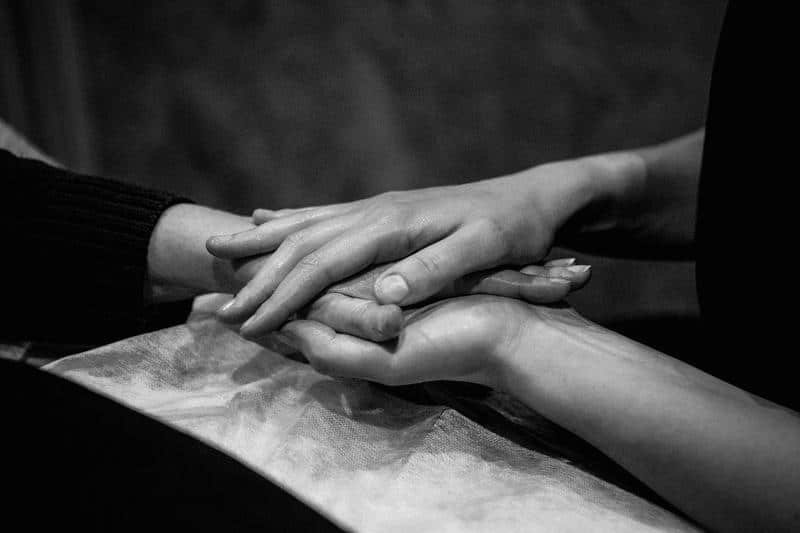 hands, together, relationship