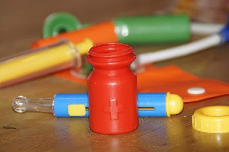 child, children, doctor bags