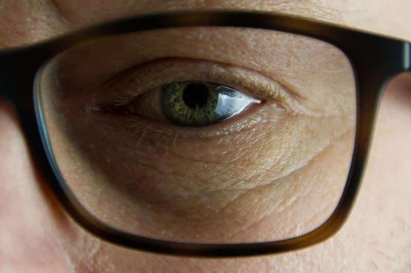 eye, glasses, face