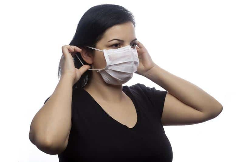 woman, mask, medical mask