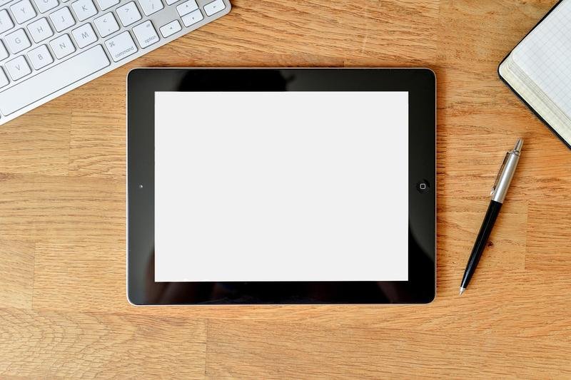 tablet, computer, notepad