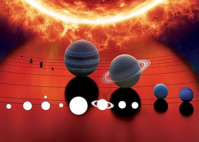 solar system, cosmos, planets