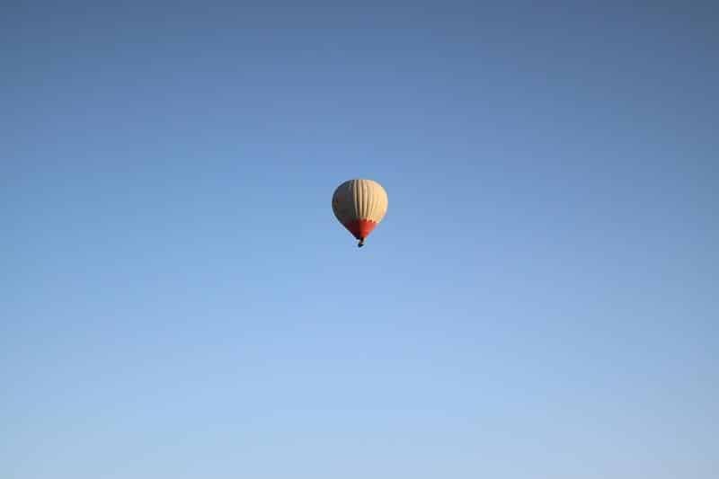 hot air balloon, cappadocia, travel