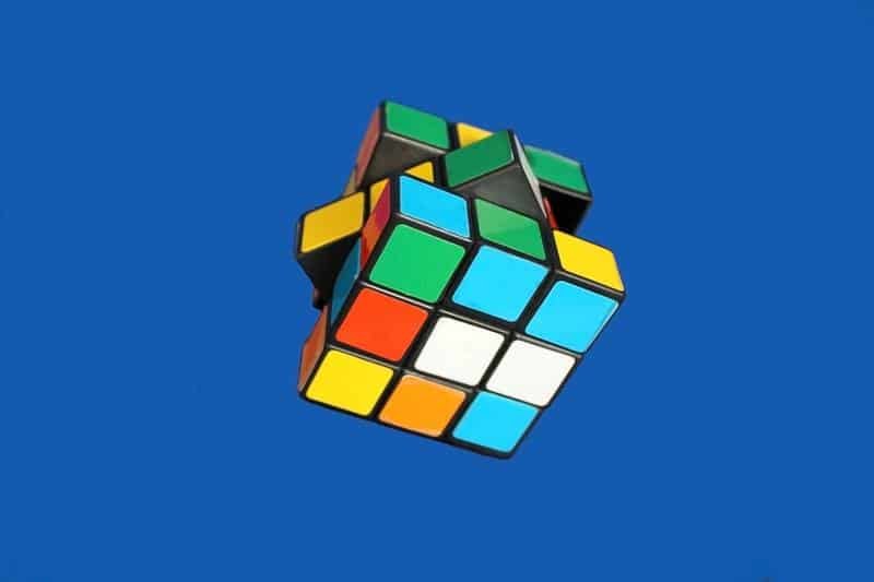 cube, rubik, toy