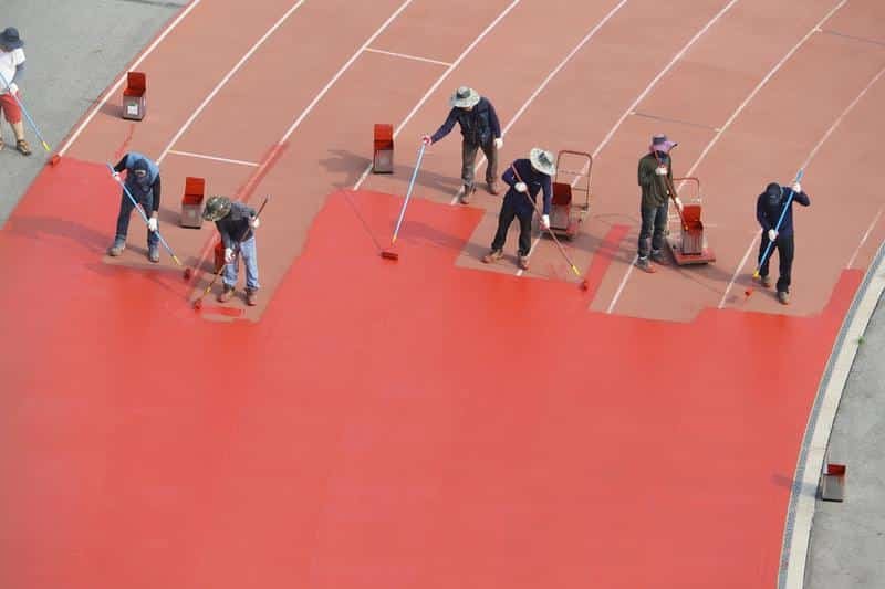 painting, track, work