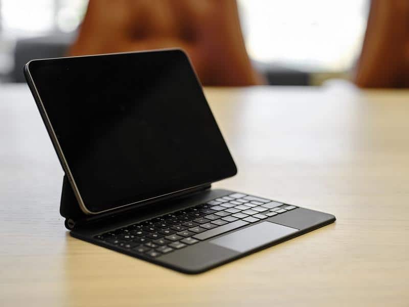 office, tablet, work